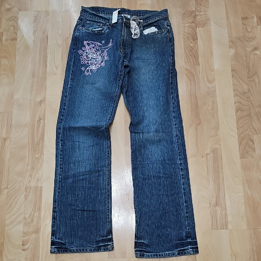 Vintage Disney Pirates Of The Carribean Blue Jeans - Picture 4 of 16